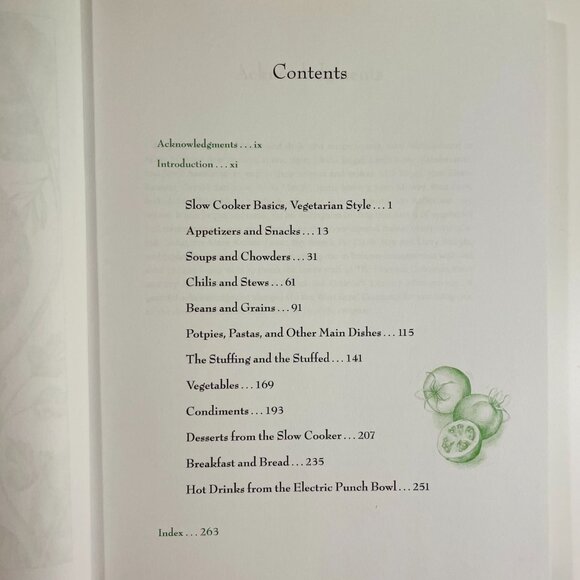 Fresh From The Vegetarian Slow Cooker Cookbook (2004) | 200 Recipes - Picture 2 of 4